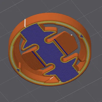 Ngàm Garmin quarter-turn có thể in 3D (không cần support)