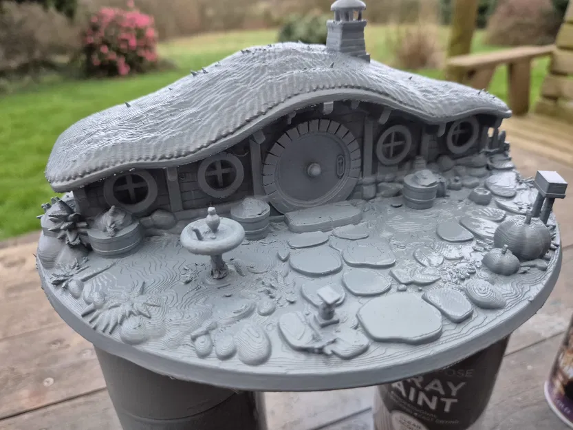 Mô hình Nhà Hobbit Bag End (The Shire) – Lord of the Rings (LOTR) - Image 2