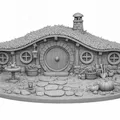 Mô hình Nhà Hobbit Bag End (The Shire) – Lord of the Rings (LOTR) - Thumbnail 4