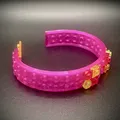 Vòng tay Brick Lego dẻo TPU (Flexible TPU Bracelet) - Thumbnail 1