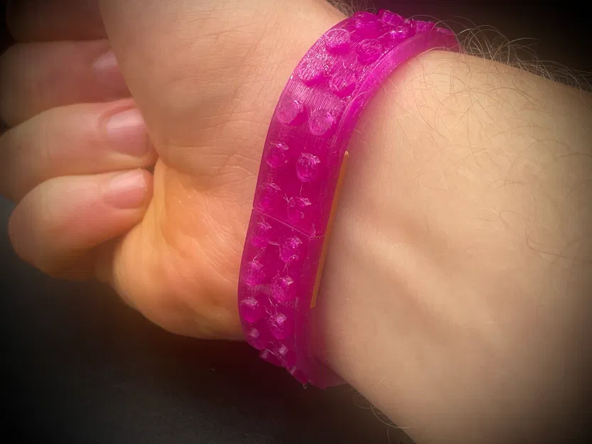 Vòng tay Brick Lego dẻo TPU (Flexible TPU Bracelet) - Image 2