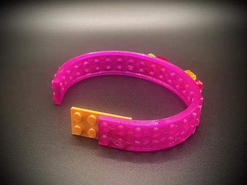 Vòng tay Brick Lego dẻo TPU (Flexible TPU Bracelet) - Image 5