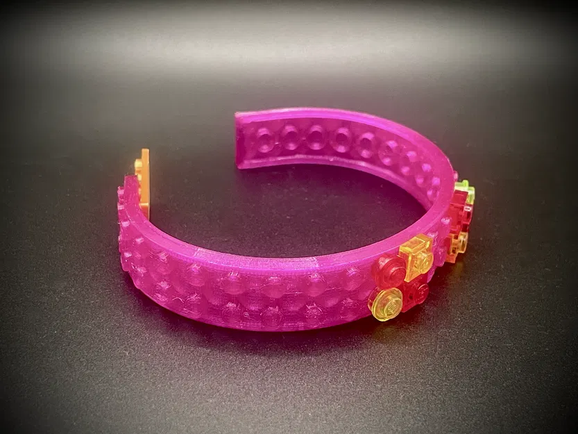 Vòng tay Brick Lego dẻo TPU (Flexible TPU Bracelet) - Image 6
