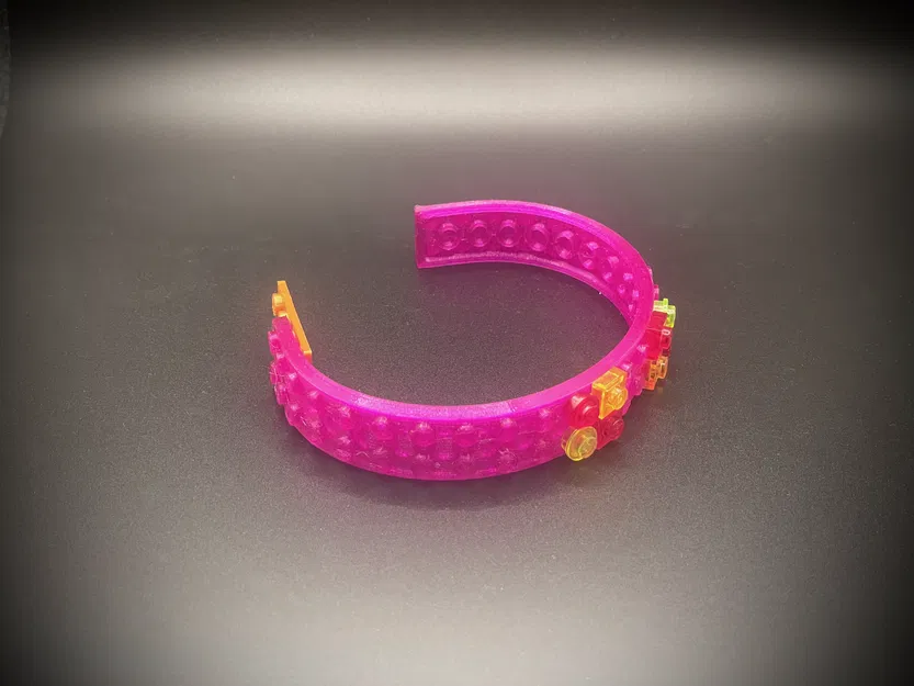 Vòng tay Brick Lego dẻo TPU (Flexible TPU Bracelet) - Image 7