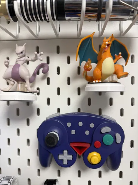 Giá treo tay cầm Nintendo Gamecube cho IKEA Skadis - Image 1