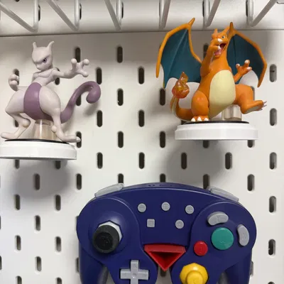 Giá treo tay cầm Nintendo Gamecube cho IKEA Skadis