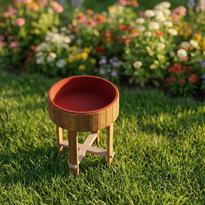 Bird Bath Kiểu Thùng Modular (Không Cần Support)
