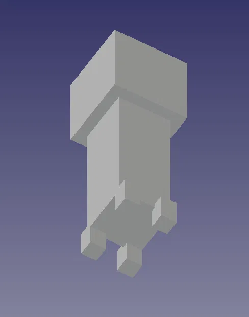 Minecraft Creeper (phiên bản đơn giản, nhỏ gọn) - Image 2