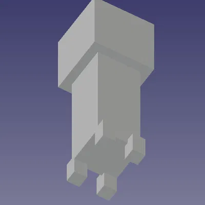 Minecraft Creeper (phiên bản đơn giản, nhỏ gọn)