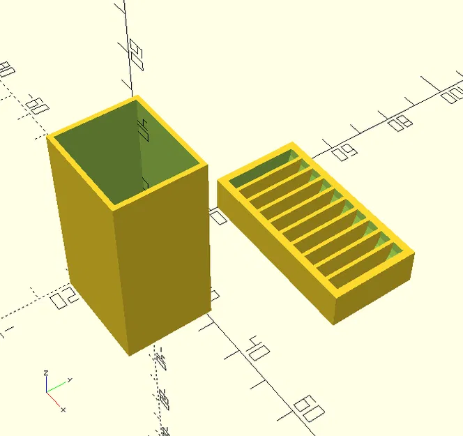 Hộp đựng pin nhỏ (Parametric) - Image 2