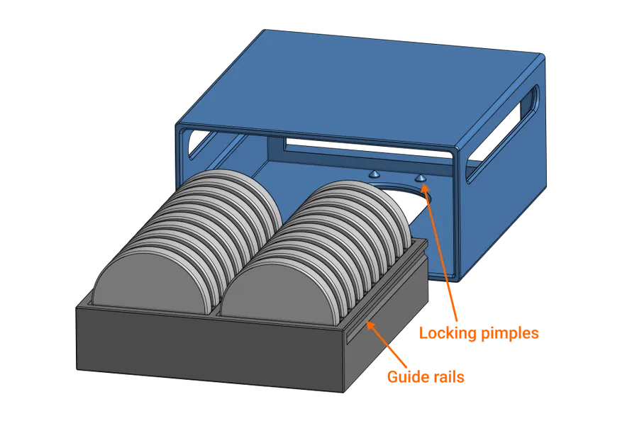 Hộp đựng pin Coin Cell / Button Cell (Tùy biến) - Image 2