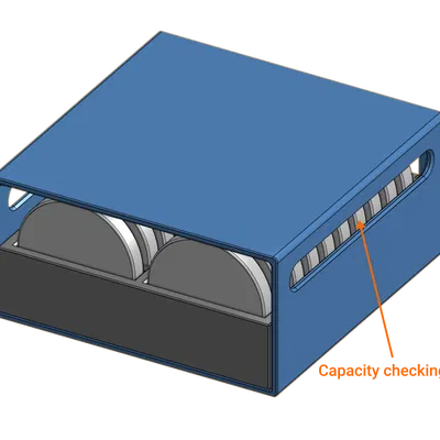 Hộp đựng pin Coin Cell / Button Cell (Tùy biến)