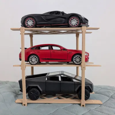 Kệ/Nền Trưng Bày Xe Diecast 1:32 Xếp Chồng (STACKABLE)