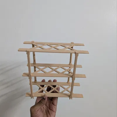 Kệ/Nền Trưng Bày Xe Diecast 1:32 Xếp Chồng (STACKABLE)