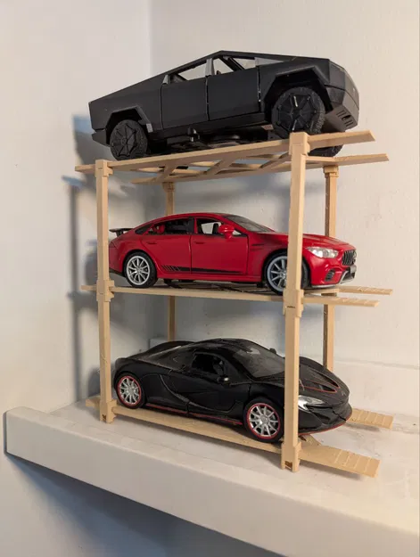 Kệ/Nền Trưng Bày Xe Diecast 1:32 Xếp Chồng (STACKABLE) - Image 3