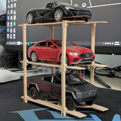 Kệ/Nền Trưng Bày Xe Diecast 1:32 Xếp Chồng (STACKABLE)