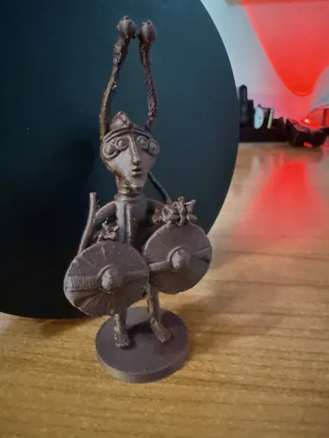 Bronzetto chiến binh Sardegna SHARDANA (bản replica tượng) - Image 3