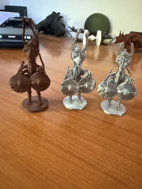 Bronzetto chiến binh Sardegna SHARDANA (bản replica tượng) - Image 4