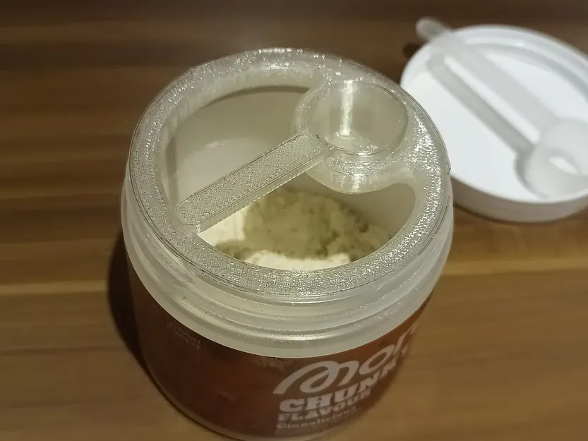 Muỗng và khay gài cho hũ Chunky Flavour / MoreNutrition 90 g - Image 1