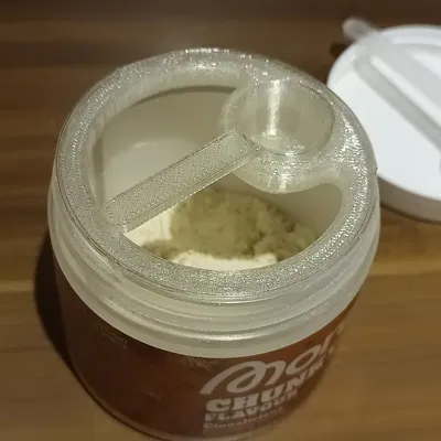 Muỗng và khay gài cho hũ Chunky Flavour / MoreNutrition 90 g