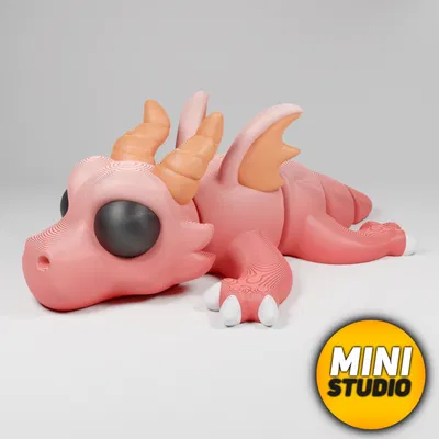 Rồng Cute Flexi Khớp Nối (Articulated Flexi Cute Dragon)