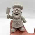 Butcher Gnome – Chú lùn đồ tể cầm dao phay - Thumbnail 1