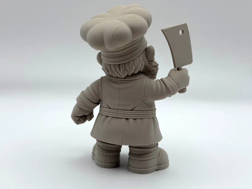 Butcher Gnome – Chú lùn đồ tể cầm dao phay - Image 4