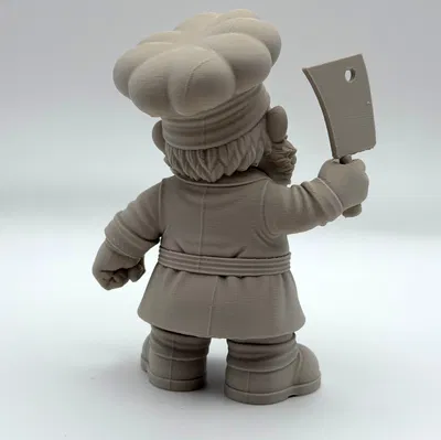 Butcher Gnome – Chú lùn đồ tể cầm dao phay