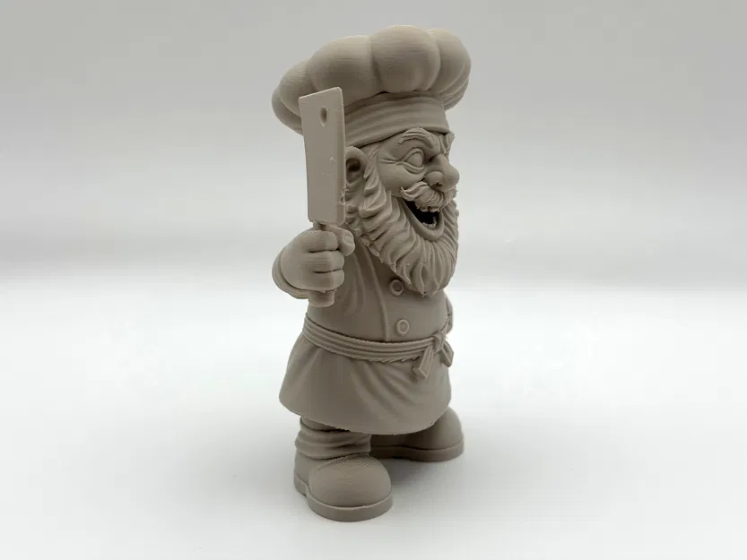 Butcher Gnome – Chú lùn đồ tể cầm dao phay - Image 5