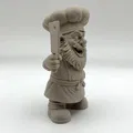 Butcher Gnome – Chú lùn đồ tể cầm dao phay - Thumbnail 5