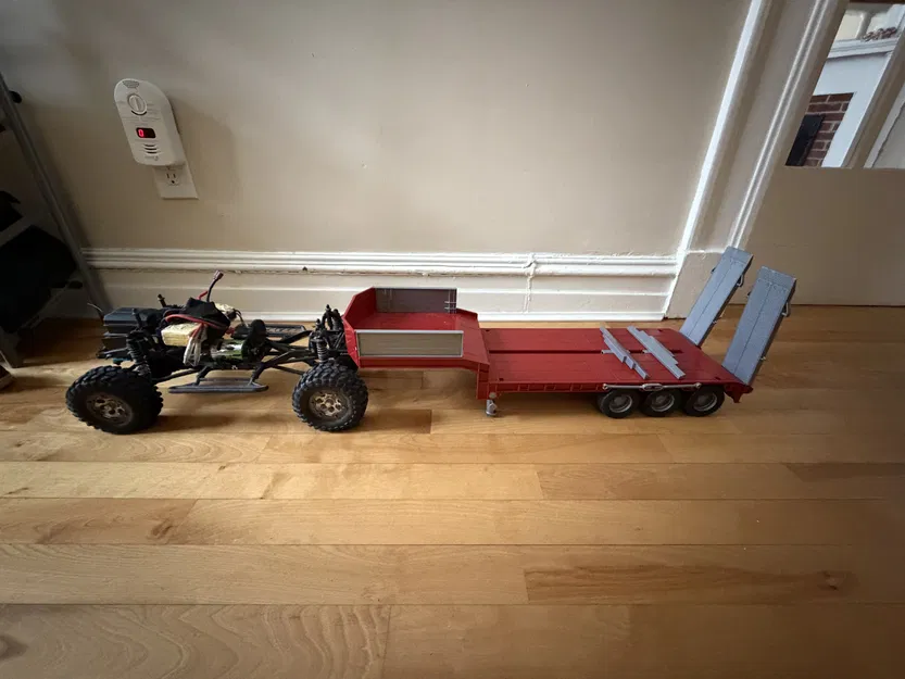 Adapter móc kéo 5th wheel Bruder cho Axial SCX10 - Image 2