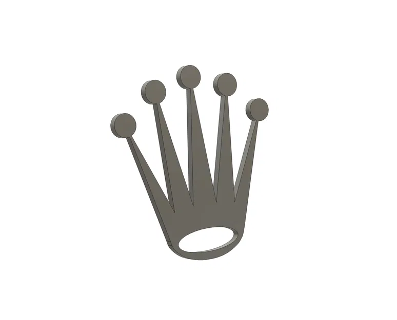 Logo Vương Miện Rolex (.step) - Image 1
