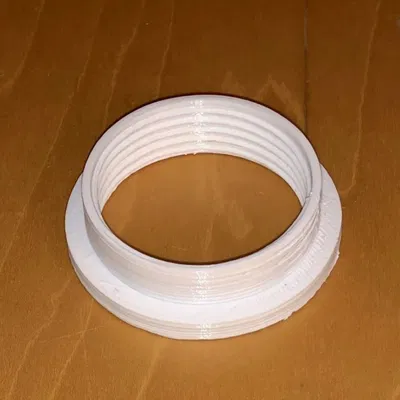 Vòng khóa ren giữ chụp đèn Ikea (Ikea Lamp Threaded Lock Ring)