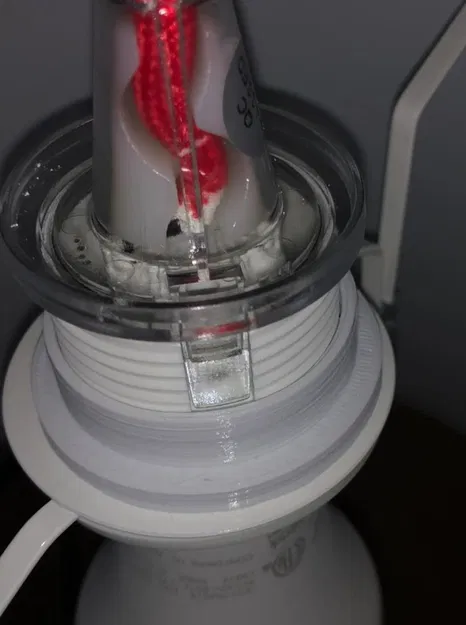 Vòng khóa ren giữ chụp đèn Ikea (Ikea Lamp Threaded Lock Ring) - Image 3