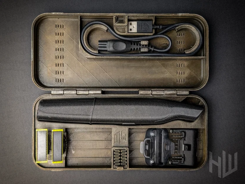 Rương Chăm Sóc Hiệp Sĩ cho Philips OneBlade QP4631/65 (Case) – Kingdom Come - Image 5