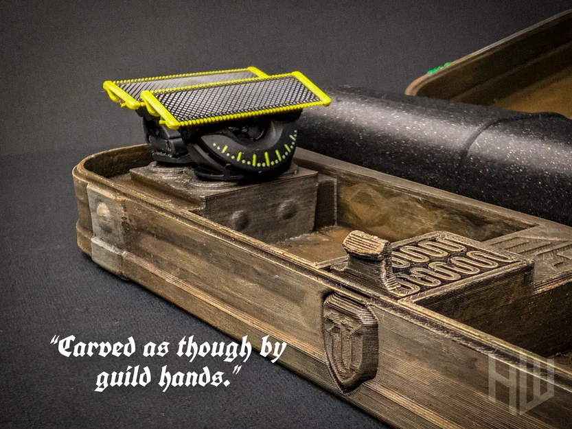 Rương Chăm Sóc Hiệp Sĩ cho Philips OneBlade QP4631/65 (Case) – Kingdom Come - Image 6