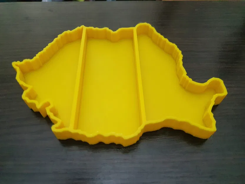 Khay sensory bản đồ Romania - Image 1