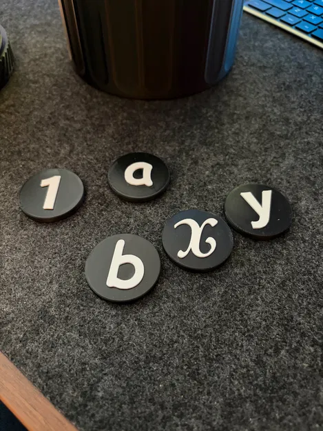 Hộp đựng Counter/Token (Game, Giáo dục, Toán) nắp vặn ren - Image 3