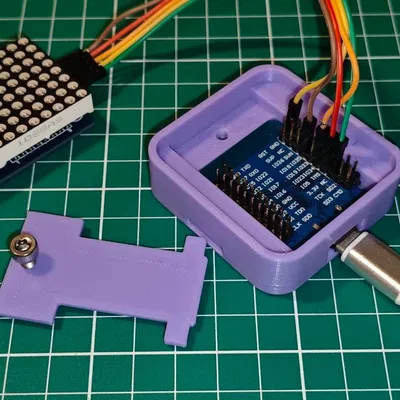 ESP32 Mini DevDock - Prototyping Sled