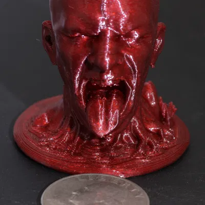 Mặt Gào Thét Biểu Cảm “Crazy Faces” – Decor Terrarium hoặc Để Bàn