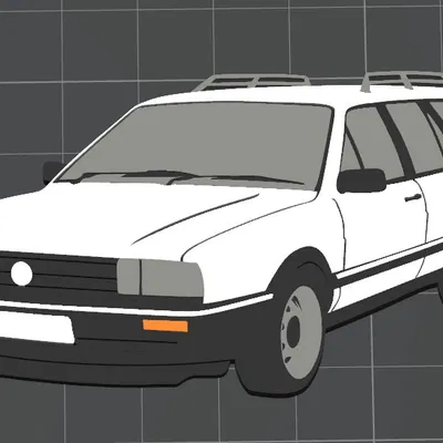 Móc khóa Passat 32b / B2 (Keychain Schlüsselanhänger)