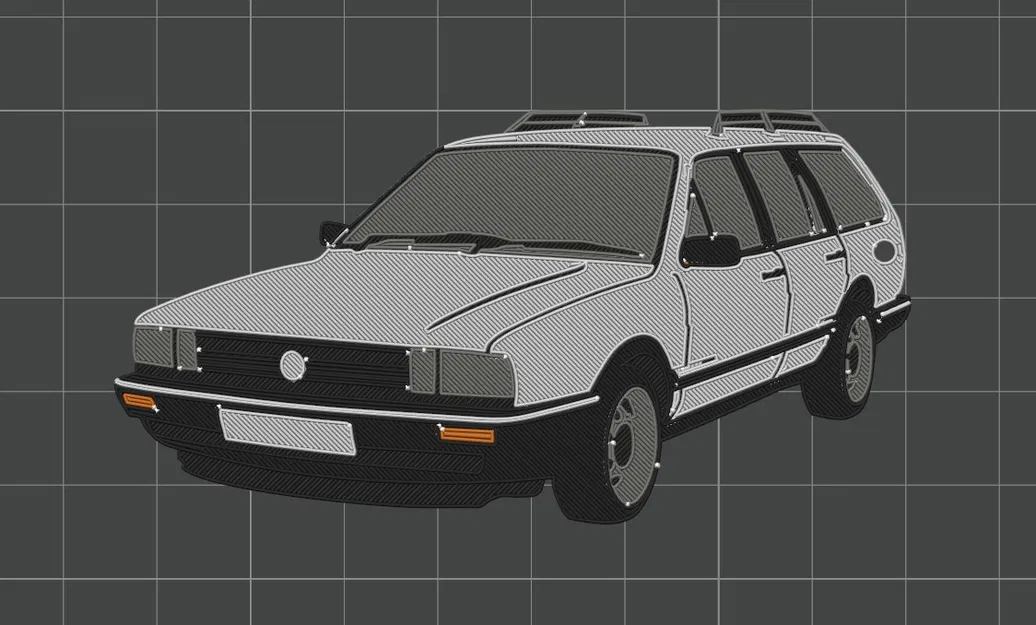 Móc khóa Passat 32b / B2 (Keychain Schlüsselanhänger) - Image 4