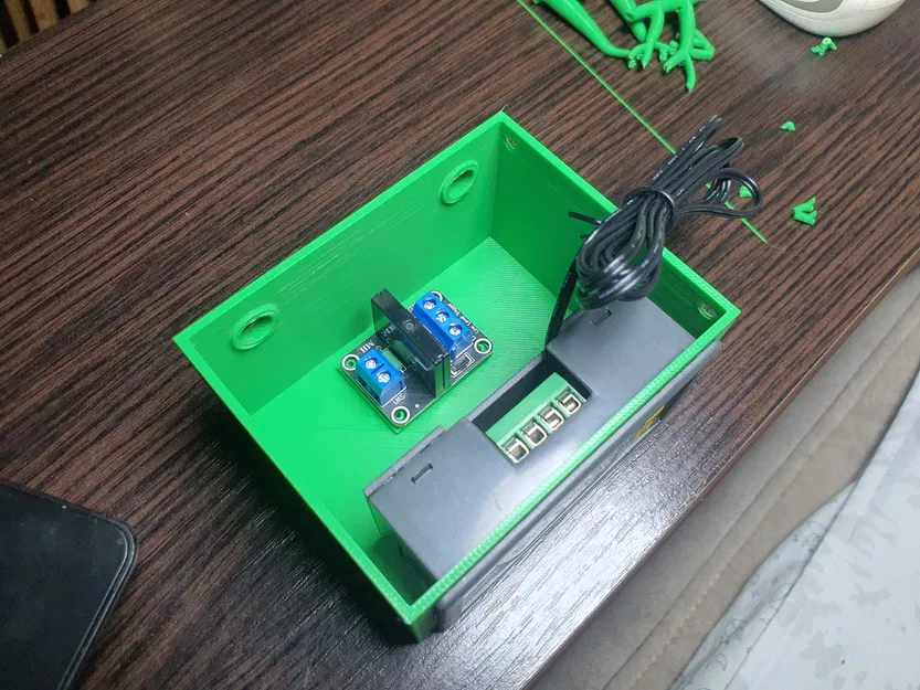 Thermostat W3230 – Vỏ panel kèm module SSR - Image 3