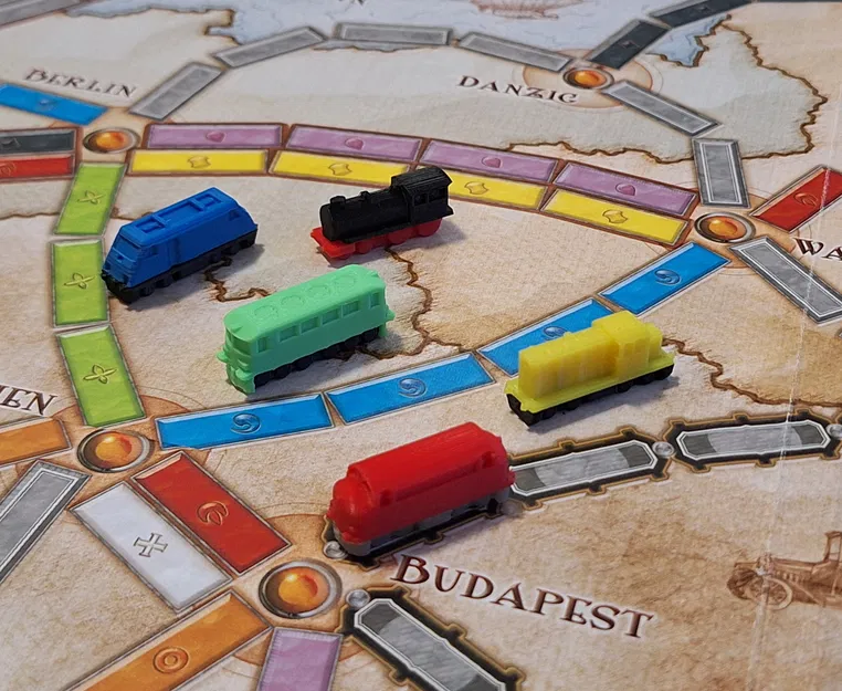 Ticket to Ride - Bộ đầu máy (Locomotive) phụ kiện - Image 1