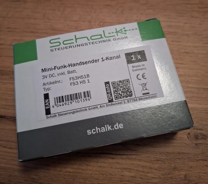 Ốp/bảo vệ cho remote Schalk FS3 HS 1 kênh - Image 4