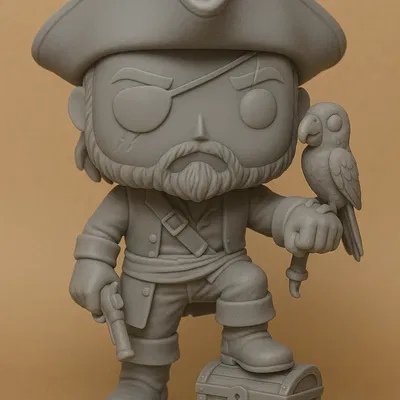 Pirata – Búp bê đầu to cướp biển