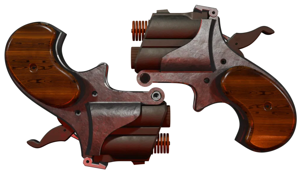 Đồ chơi Working Pennyshot Derringer (có cơ chế hoạt động) - Image 1