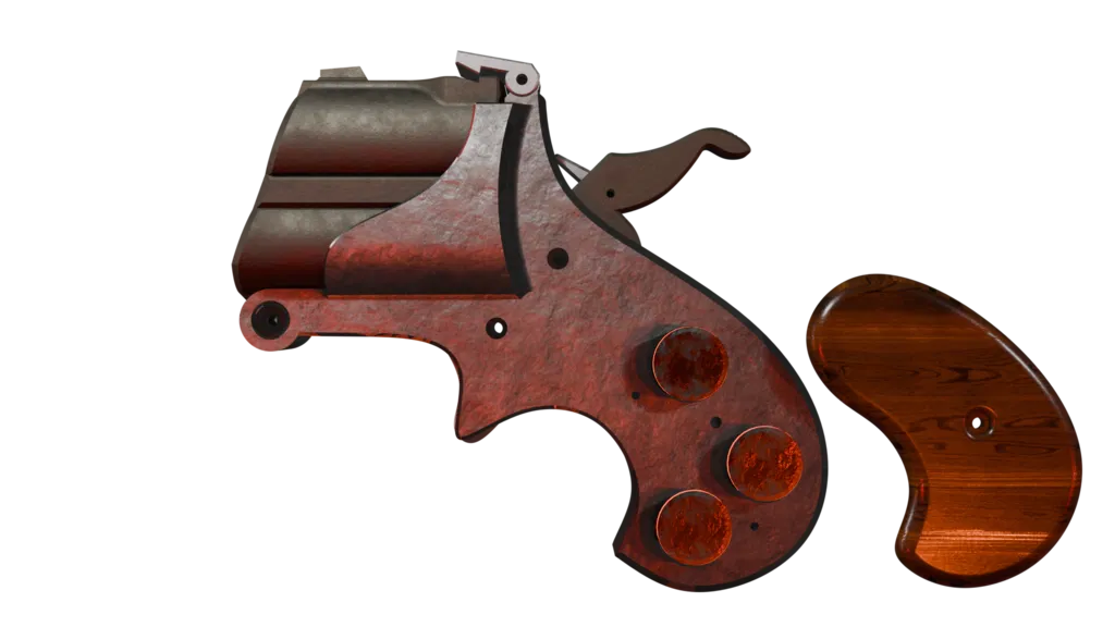 Đồ chơi Working Pennyshot Derringer (có cơ chế hoạt động) - Image 4