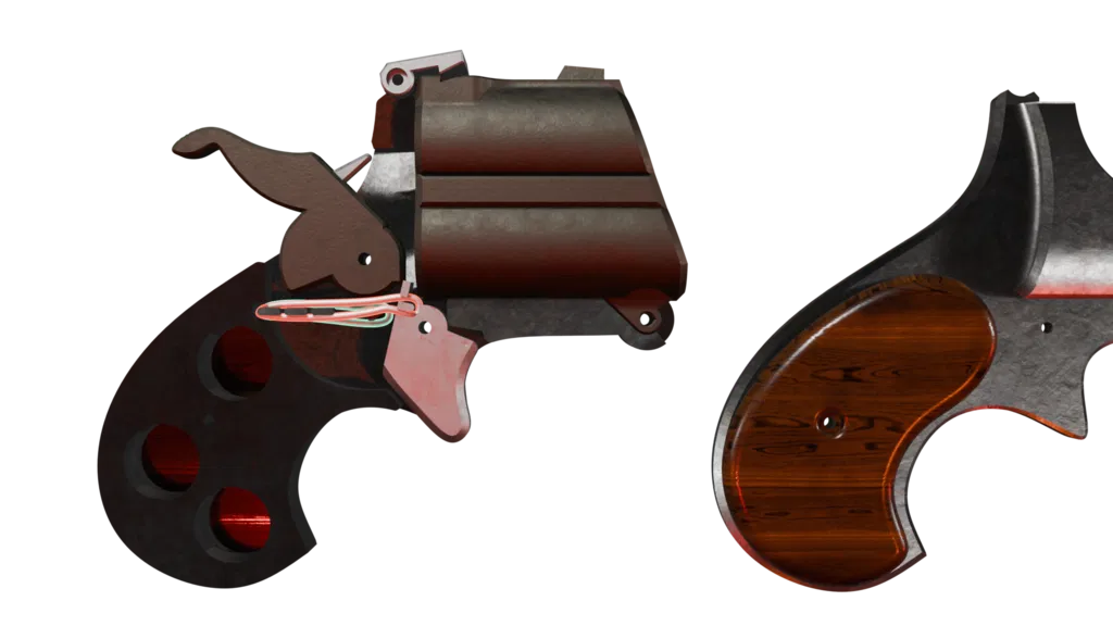 Đồ chơi Working Pennyshot Derringer (có cơ chế hoạt động) - Image 6