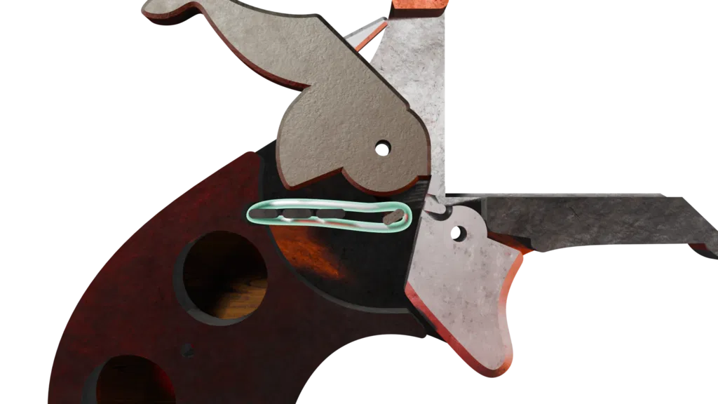 Đồ chơi Working Pennyshot Derringer (có cơ chế hoạt động) - Image 8